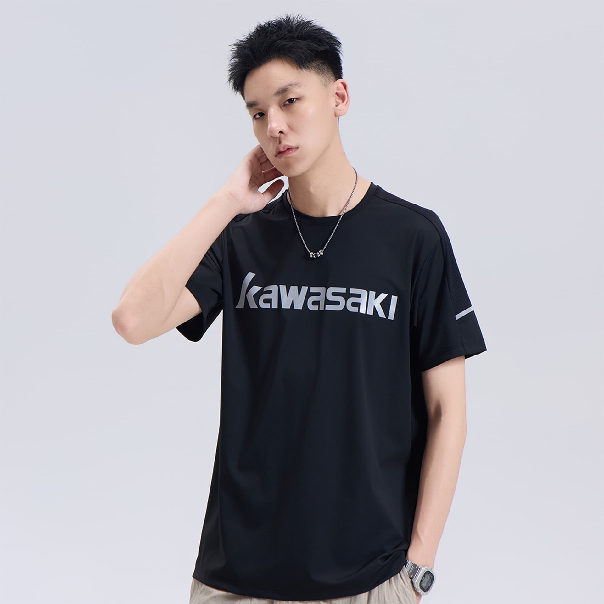 Футболка Kawasaki LogoT - изображение 4