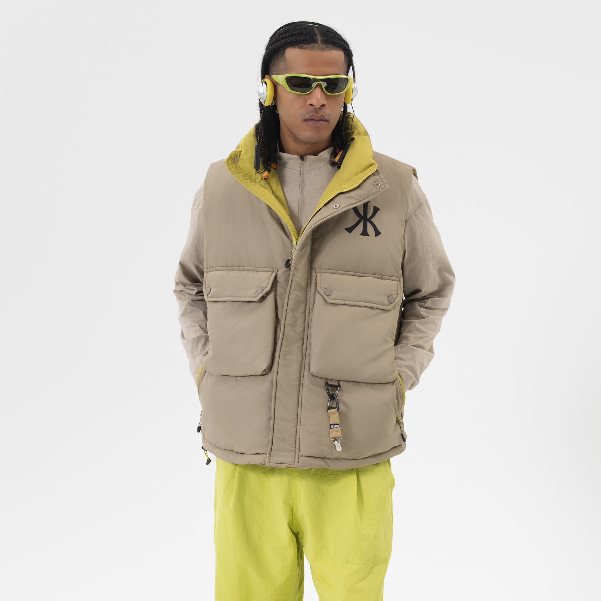 Куртка Kawasaki Unisex Down Vests Кавасаки Унисекс Пуховые жилеты - изображение 6