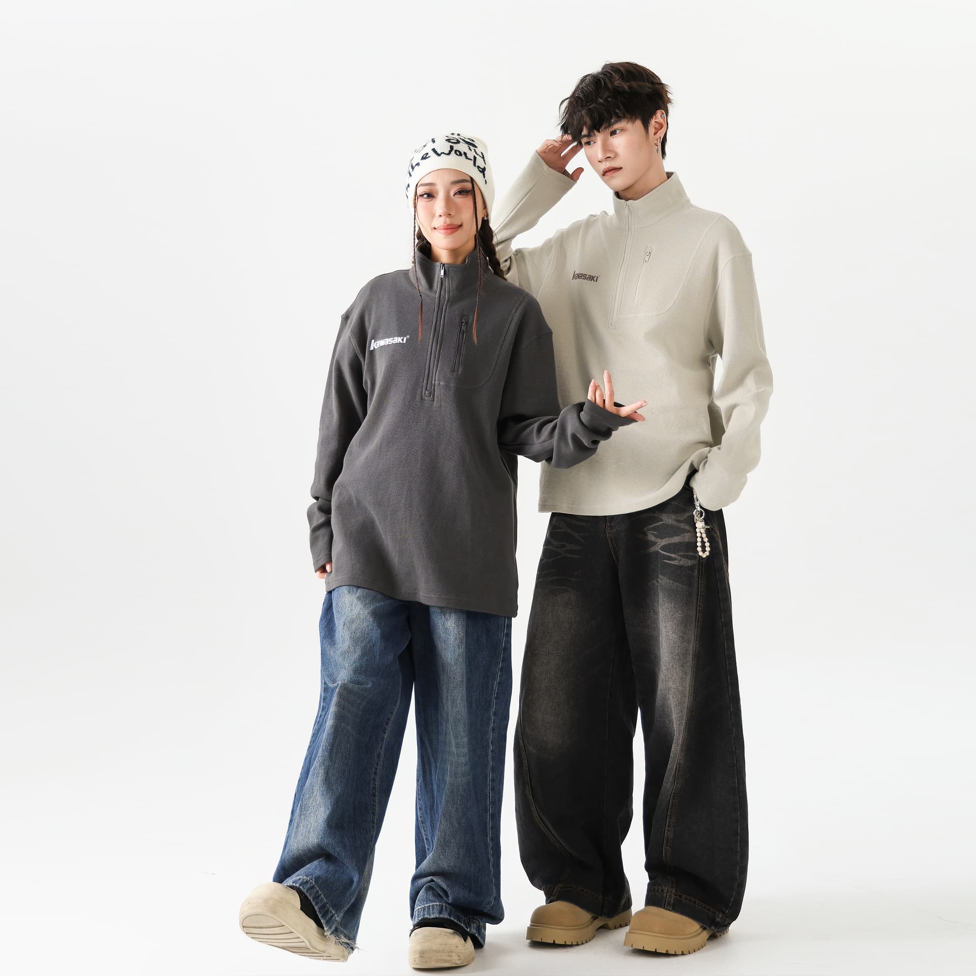Кофта Kawasaki Pullover Sweatshirt - изображение 5