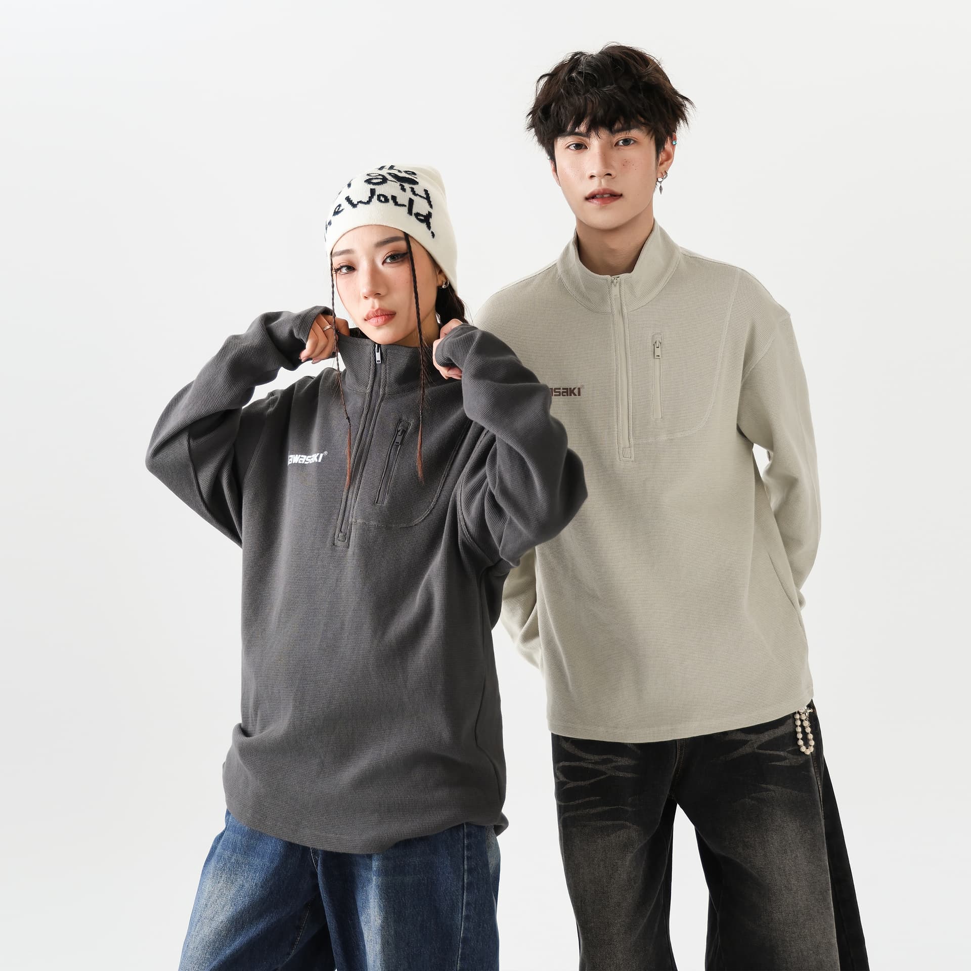 Кофта Kawasaki Pullover Sweatshirt - изображение 7