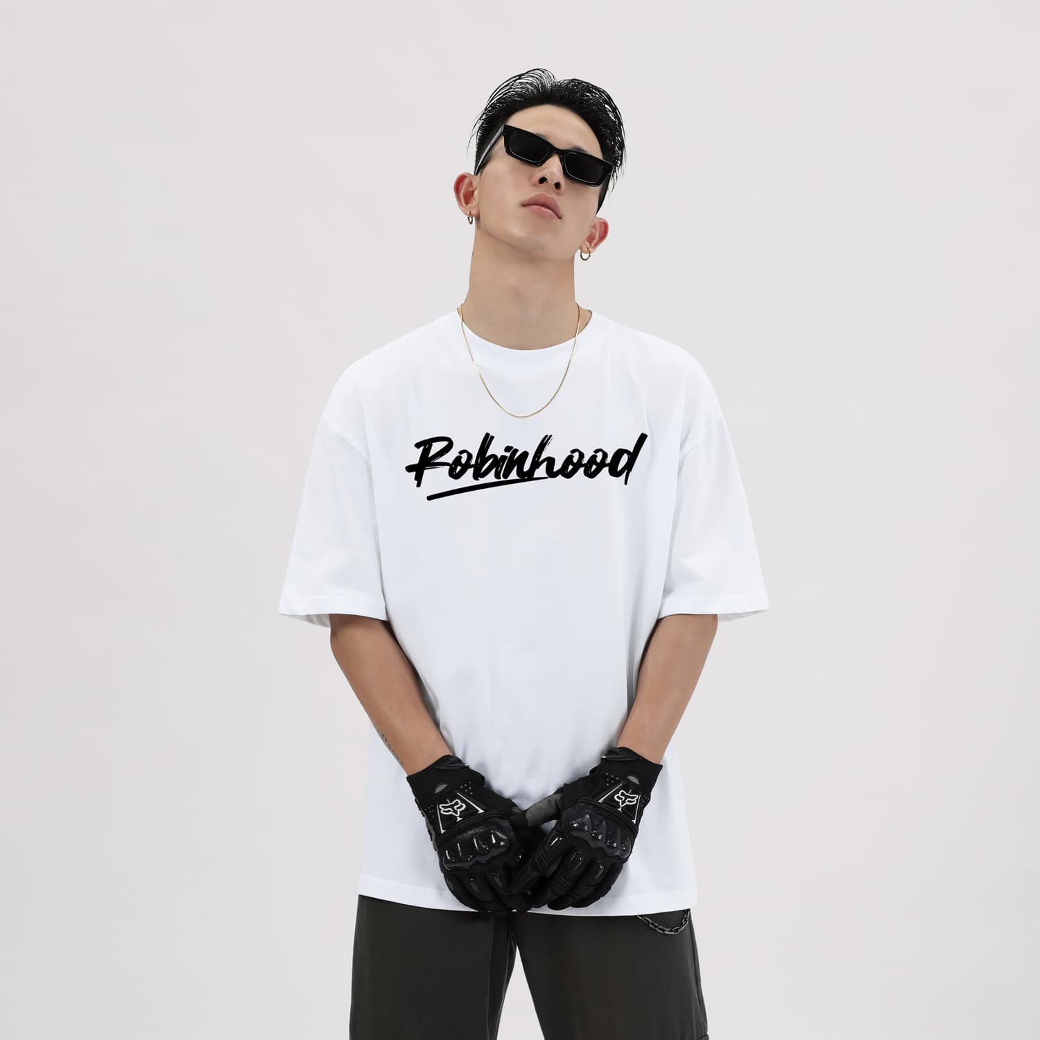 Футболка ROBINHOOD Skull Rose Tee - изображение 4