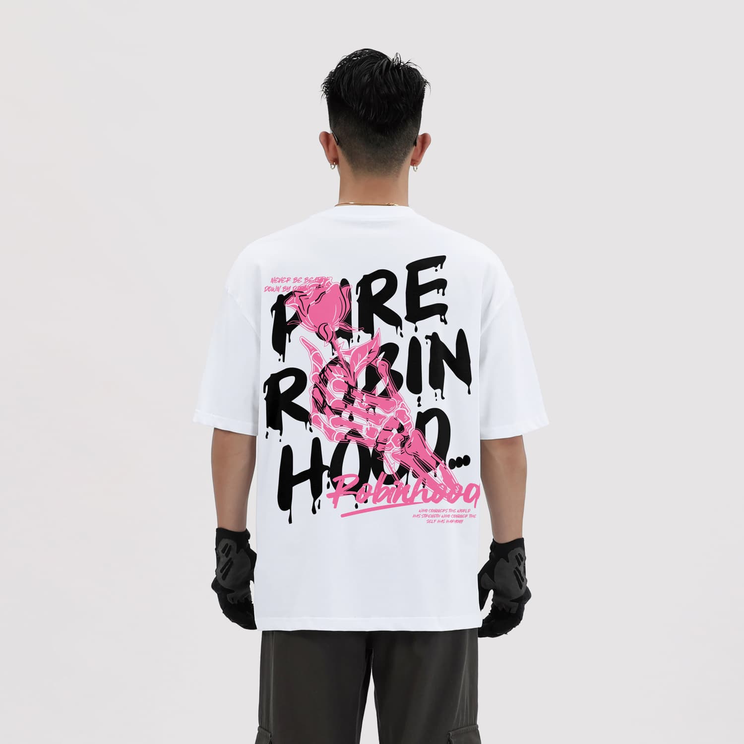 Футболка ROBINHOOD Skull Rose Tee - изображение 3