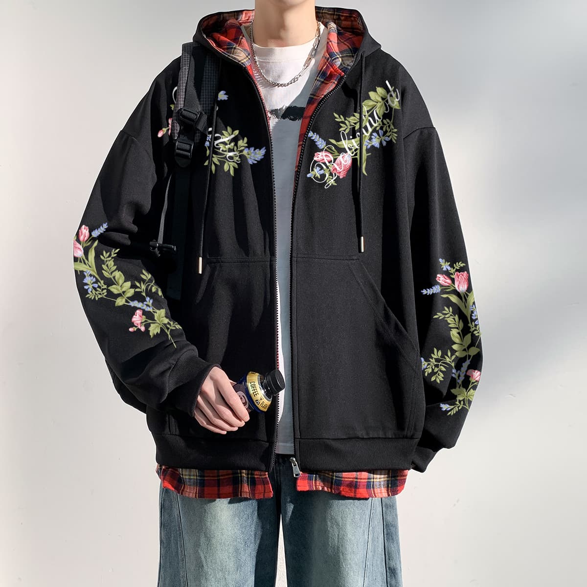 Худи ROBINHOOD Classic Plaid Hoodie - изображение 4