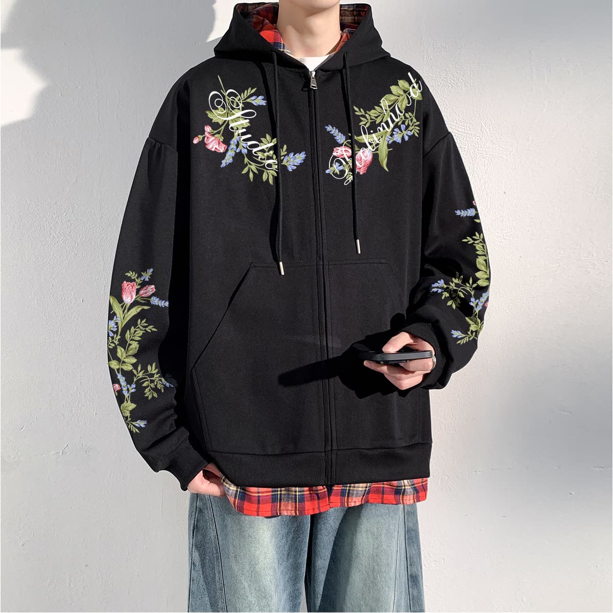 Худи ROBINHOOD Classic Plaid Hoodie - изображение 3