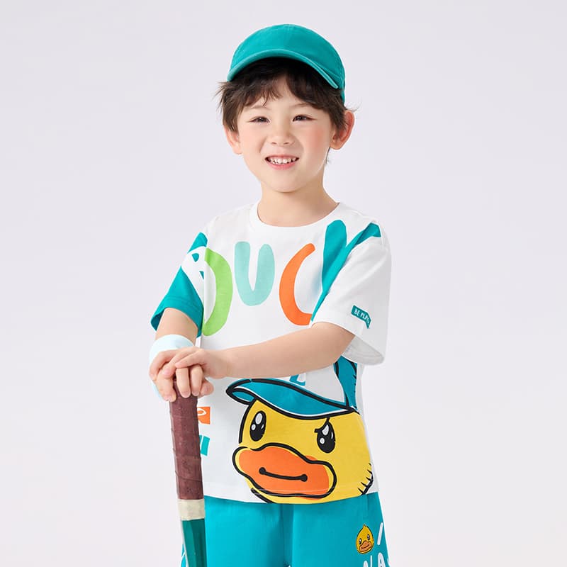 Футболка B.Duck Summer Sports Collection T-рубашка Белая Детская для детей 3-7 лет - изображение 7