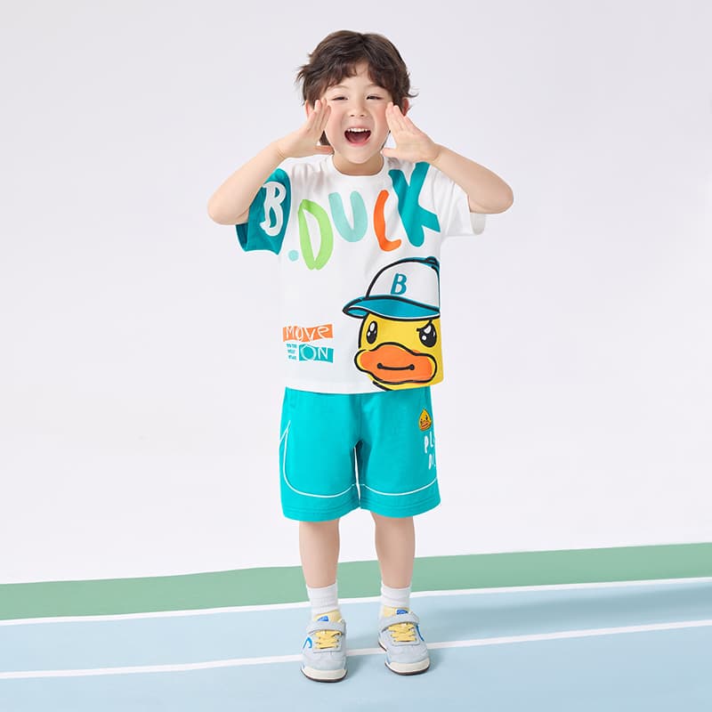 Футболка B.Duck Summer Sports Collection T-рубашка Белая Детская для детей 3-7 лет - изображение 8