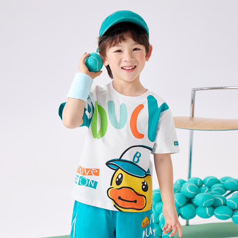 Футболка B.Duck Summer Sports Collection T-рубашка Белая Детская для детей 3-7 лет - изображение 4