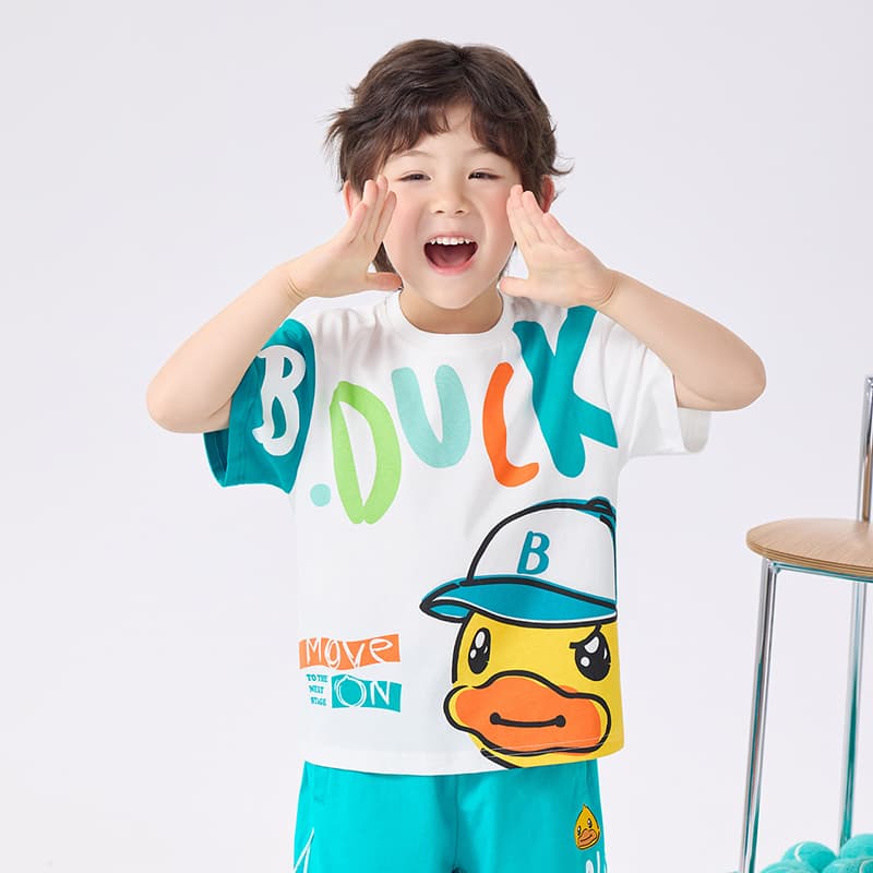 Футболка B.Duck Summer Sports Collection T-рубашка Белая Детская для детей 3-7 лет - изображение 3
