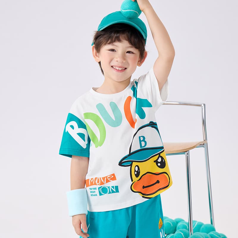Футболка B.Duck Summer Sports Collection T-рубашка Белая Детская для детей 3-7 лет - изображение 5