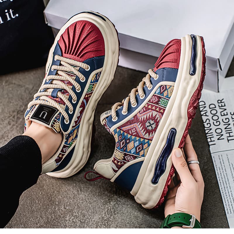 Кроссовки URBAN AUTHENTIC Износостойкое покрытие Легкий Низкий верх Повседневная обувь Мужская - изображение 2