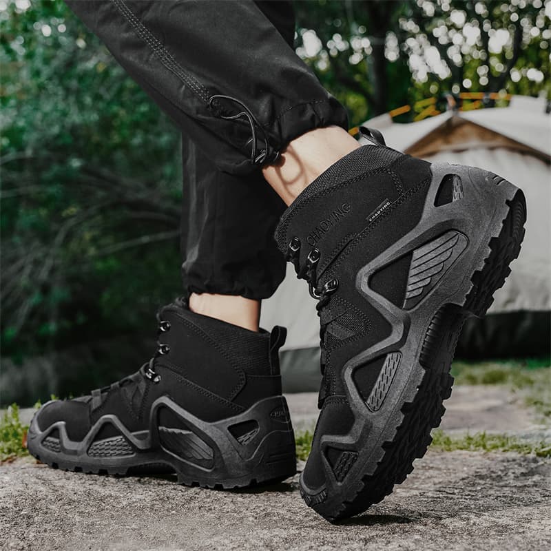 Кроссовки URBAN AUTHENTIC Износостойкий MID Топ Походная обувь Мужская - изображение 3
