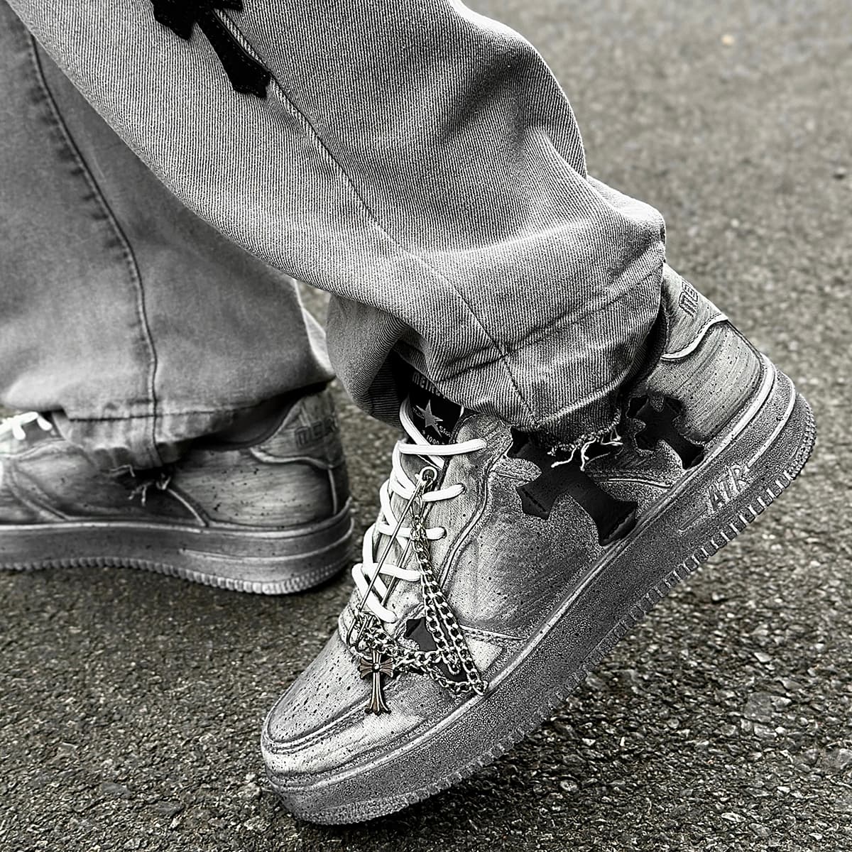 Кроссовки URBAN AUTHENTIC ПУ (полиуретан) Низкие кеды для скейтбординга Мужские - изображение 6