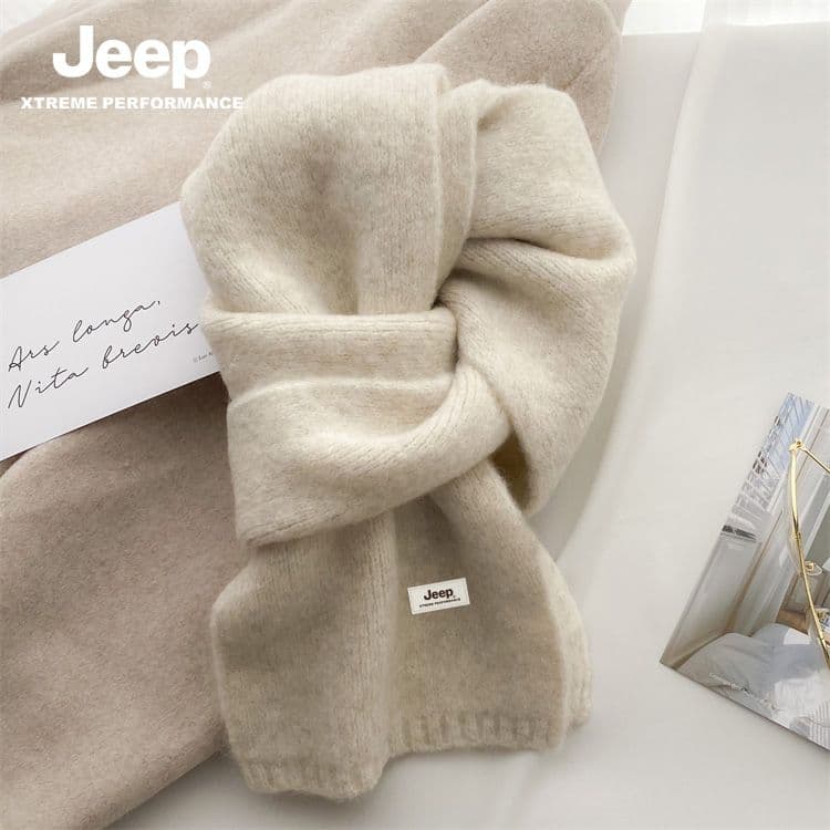 Шарф Jeep Шерстяная смесь Knit Scarves Unisex - изображение 3