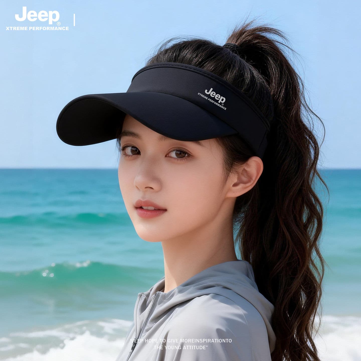 Jeep Полиэстеровые головные уборы с защитой от солнца унисекс - изображение 2