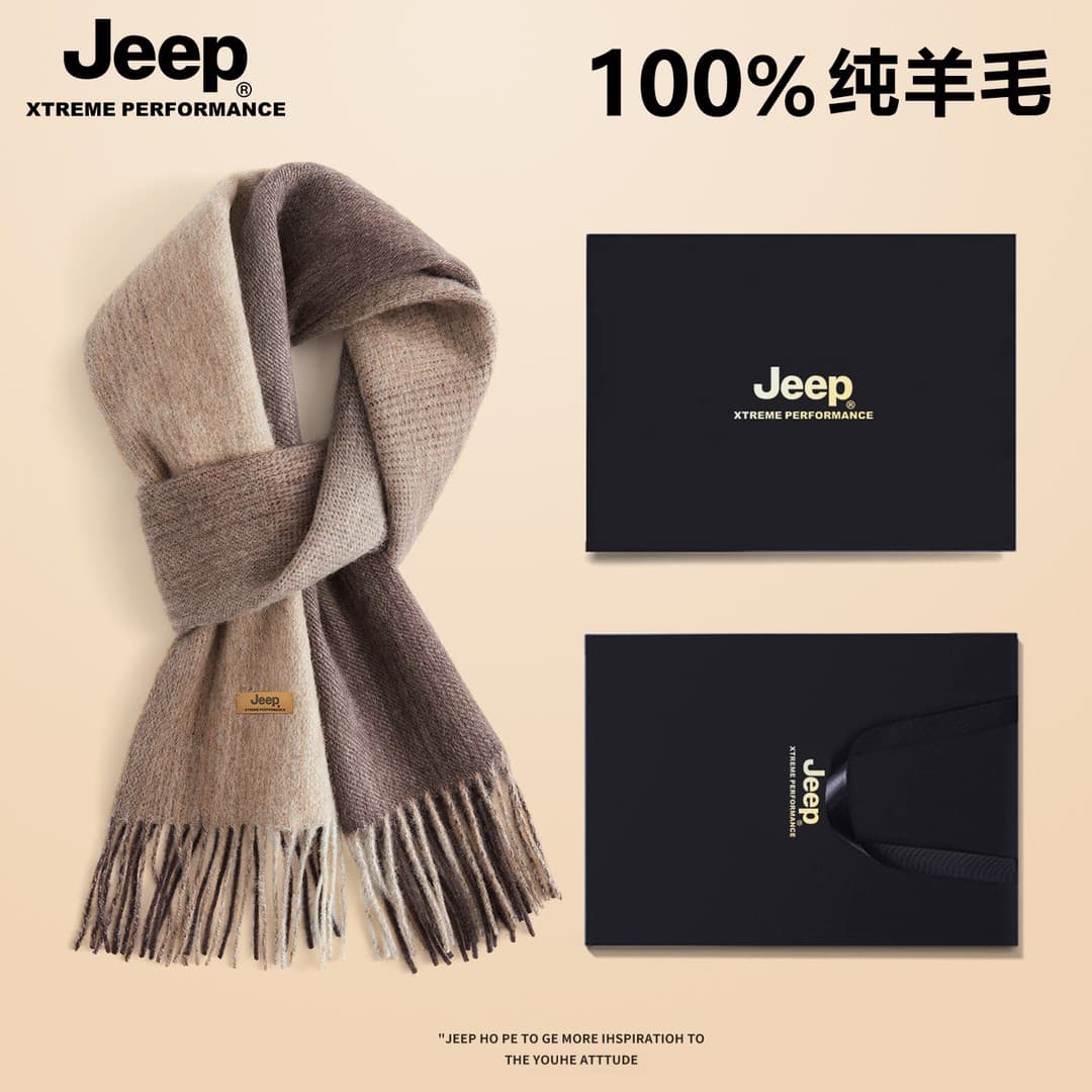 Шарф Jeep Wool Knit Платки Унисекс - изображение 3