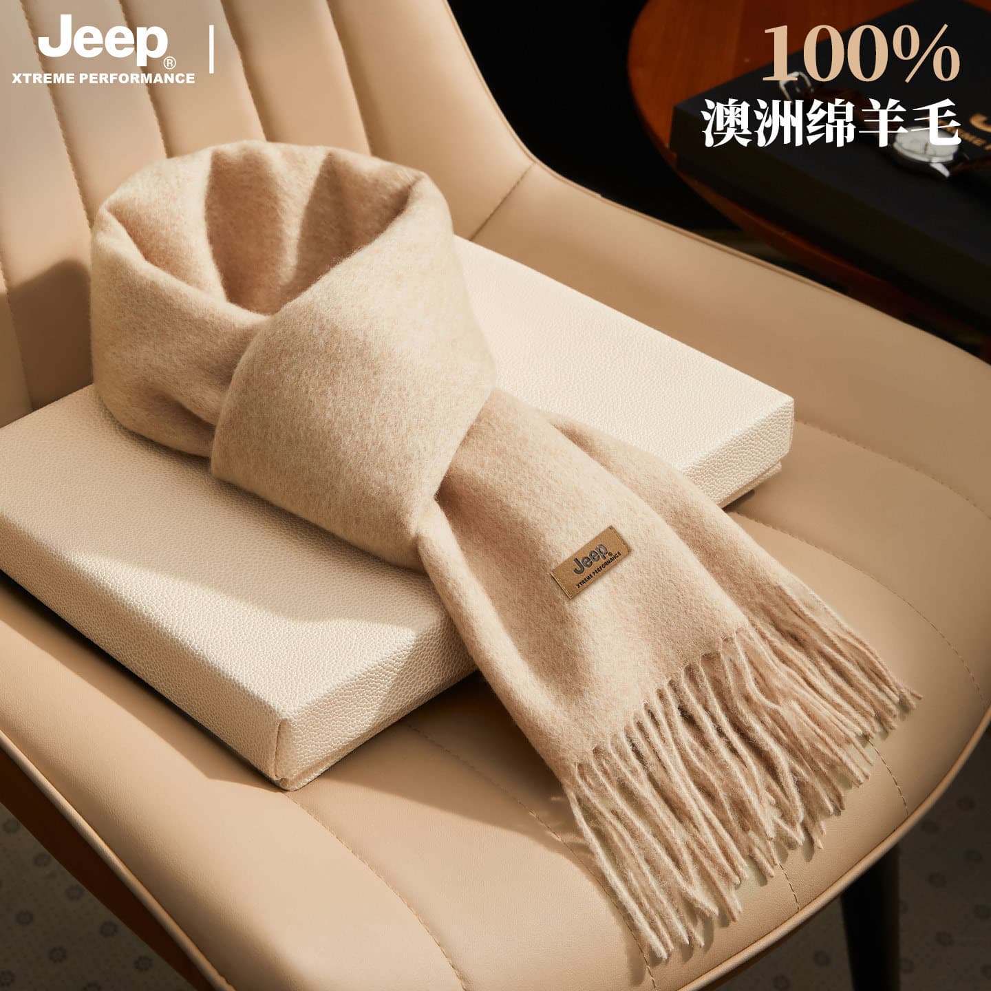 Шарф Jeep Wool Knit Платки Унисекс - изображение 3