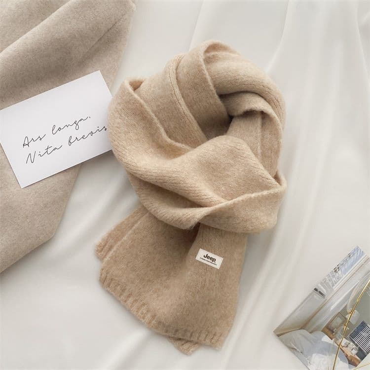 Шарф Jeep Шерстяная смесь Knit Scarves Unisex - изображение 6
