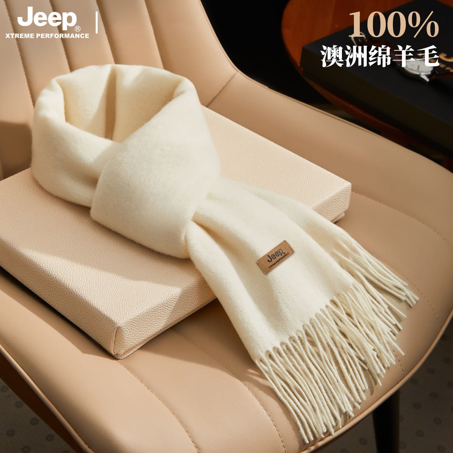 Шарф Jeep Wool Knit Платки Унисекс - изображение 2