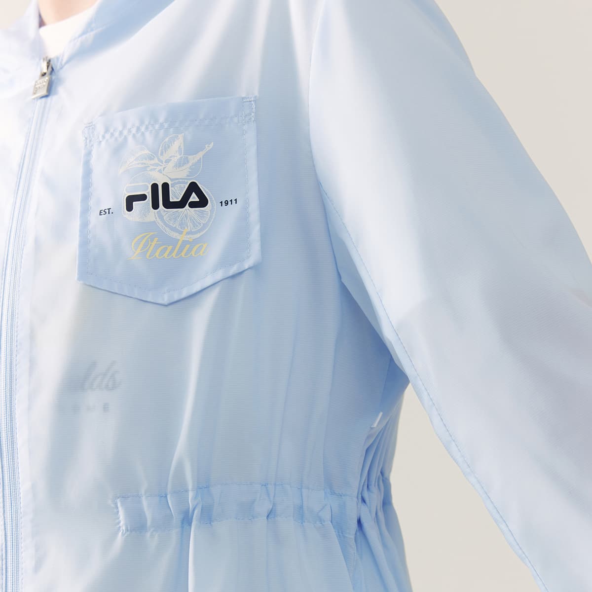 FILA KIDS Одежда с защитой от солнца Небесный далекий оттенок Детская - изображение 5