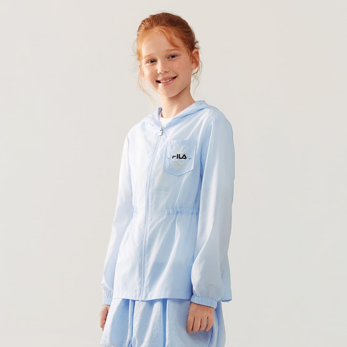 FILA KIDS Одежда с защитой от солнца Небесный далекий оттенок Детская - изображение 2