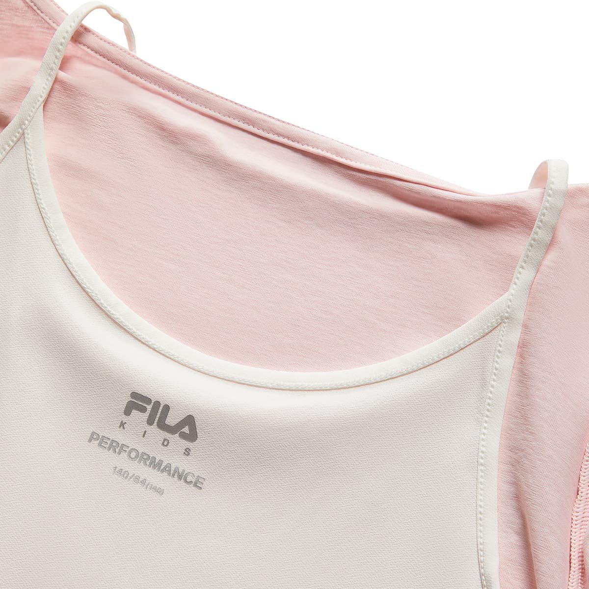 Футболка FILA KIDS Оранжевый Серый Розовый Детские Рубашки - изображение 4