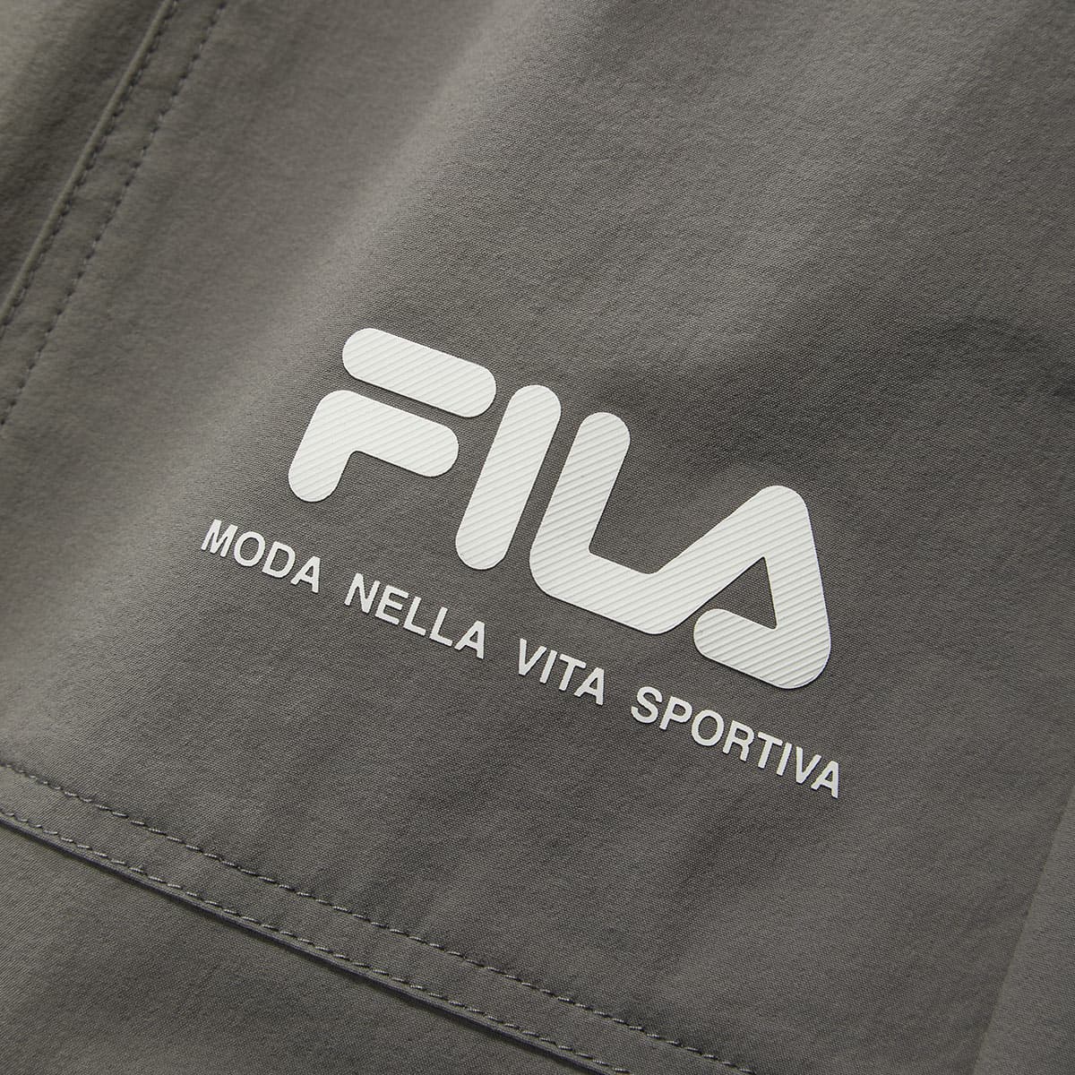 FILA KIDS Шорты Детские Выстиранные Серый - изображение 5