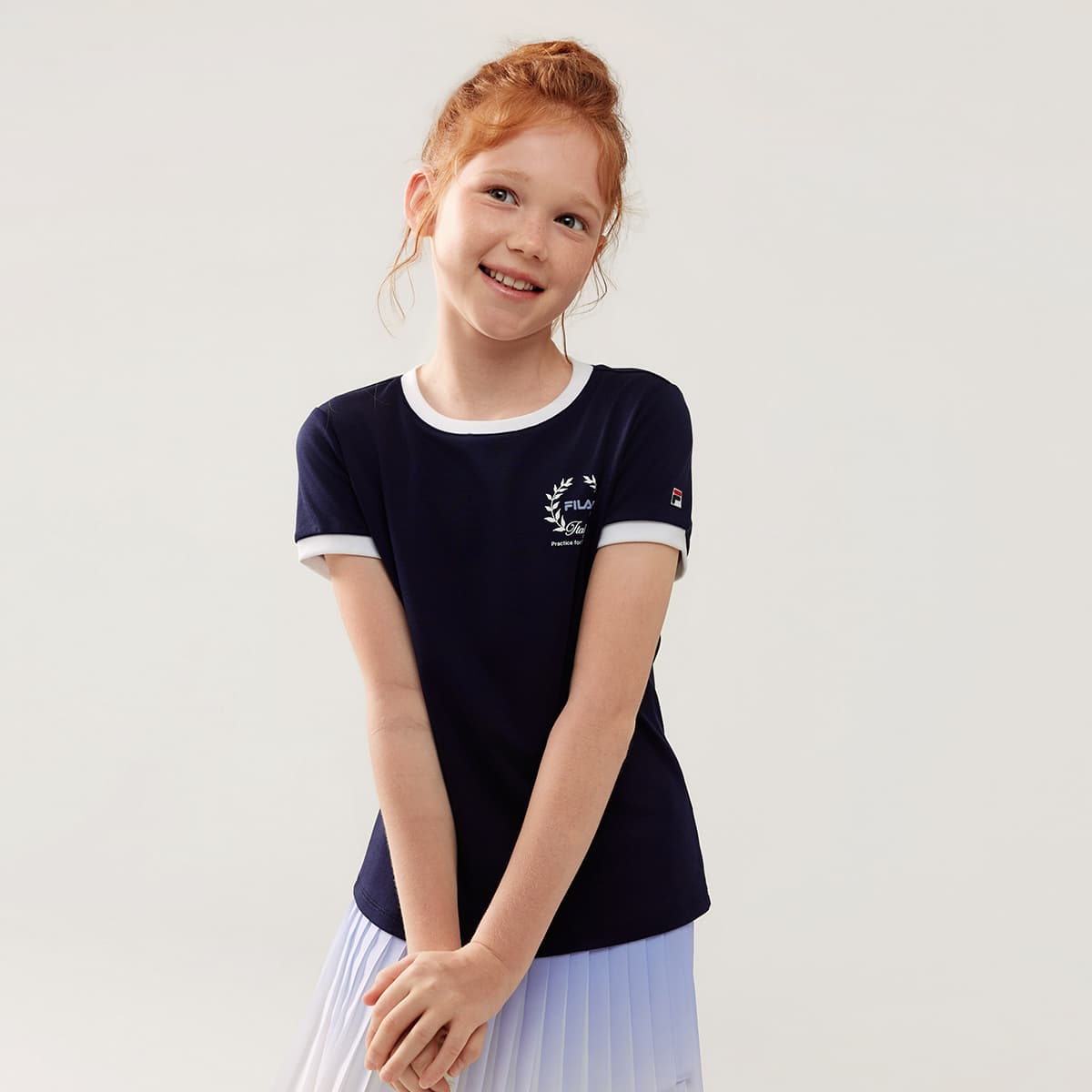 Футболка FILA KIDS Performance FPF RD Royal Blue Kids T-Shirts - изображение 3