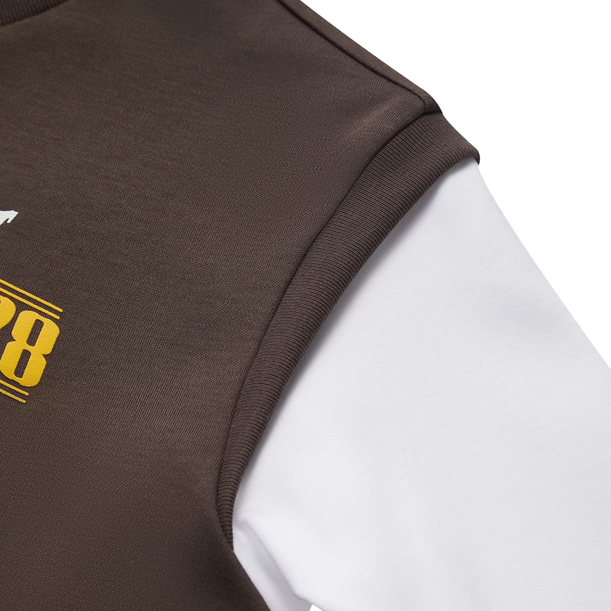 Футболка FILA KIDS Длинный рукав Элегантный Умбра Детский - изображение 4