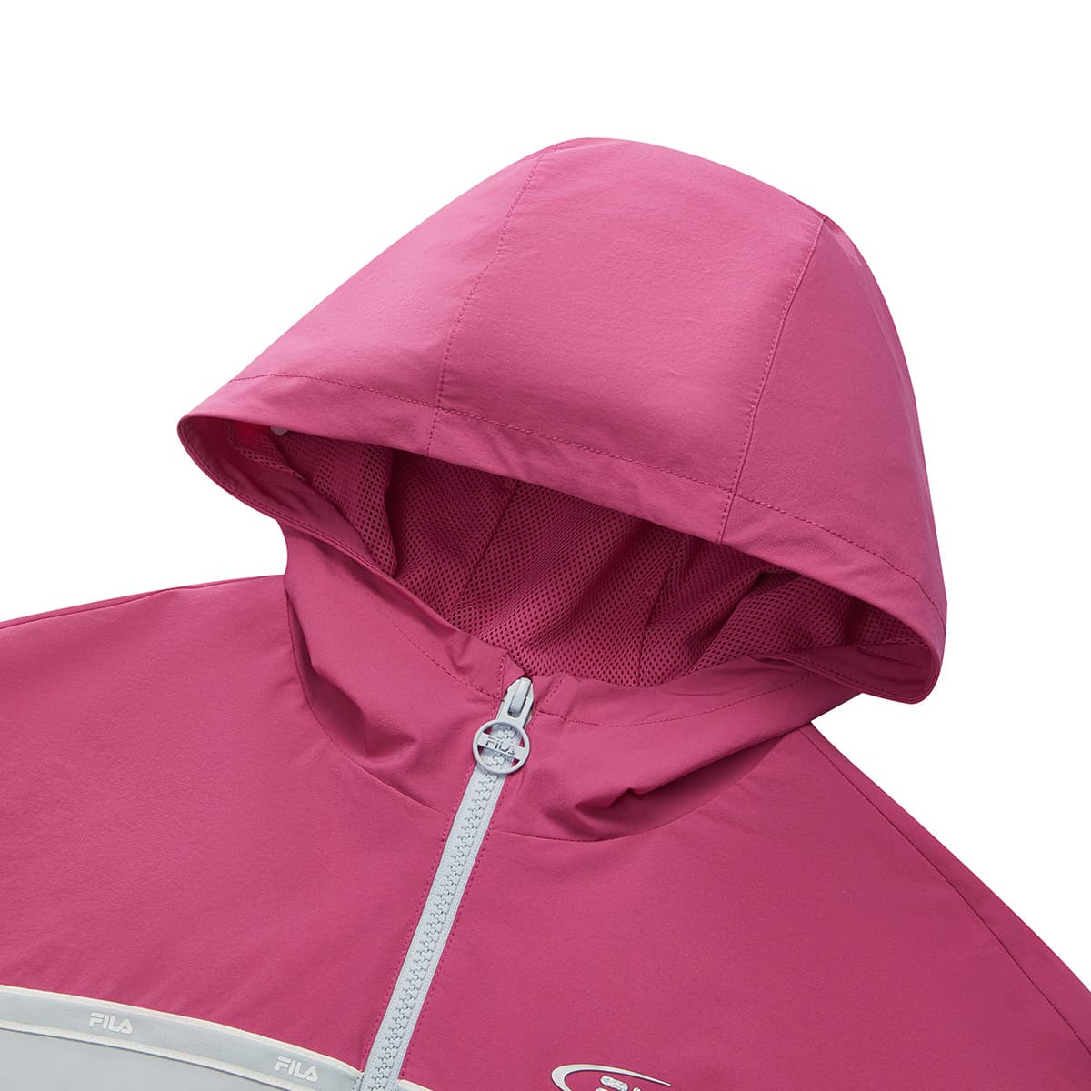 FILA KIDS Вязаные ткани Пальто Синцзи Бордовый Детский - изображение 3