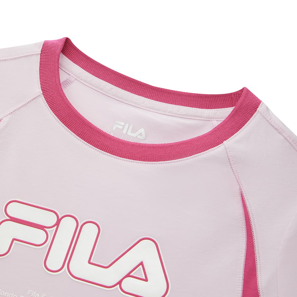 Футболка FILA KIDS Детский Розовый Kids T-Рубашки - изображение 3