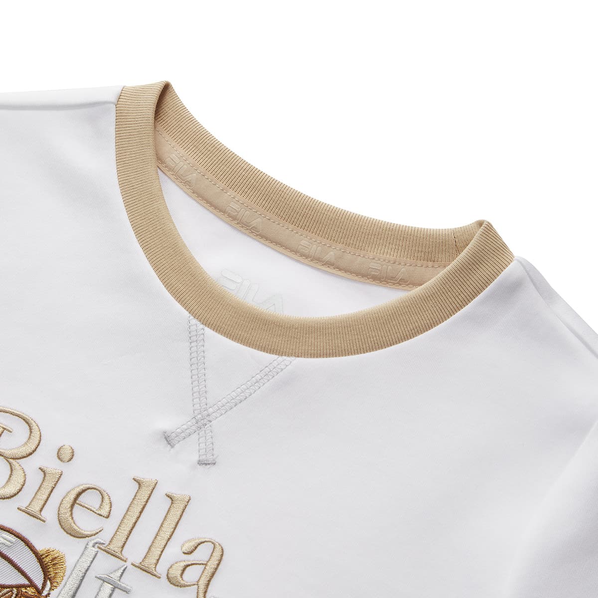 Футболка FILA KIDS Стандартный Белый Детская Рубашка T - изображение 3