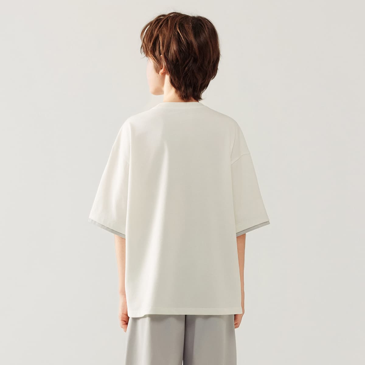 Футболка FILA KIDS T-рубашка Cloud White Детская - изображение 3