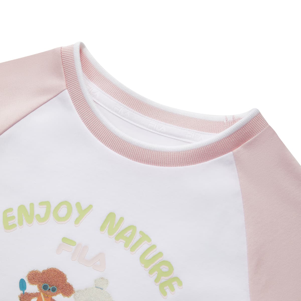 FILA KIDS Платье Охлаждающее и Свежее Розовое Детское - изображение 4