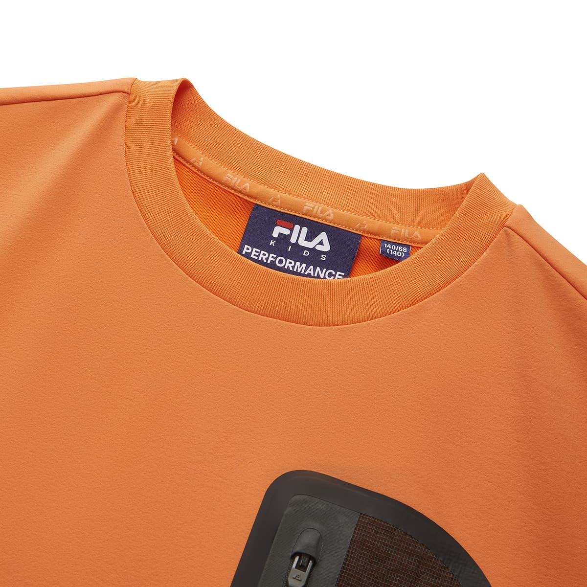 Футболка FILA KIDS Psilocybe Апельсин Kids T Рубашки - изображение 3