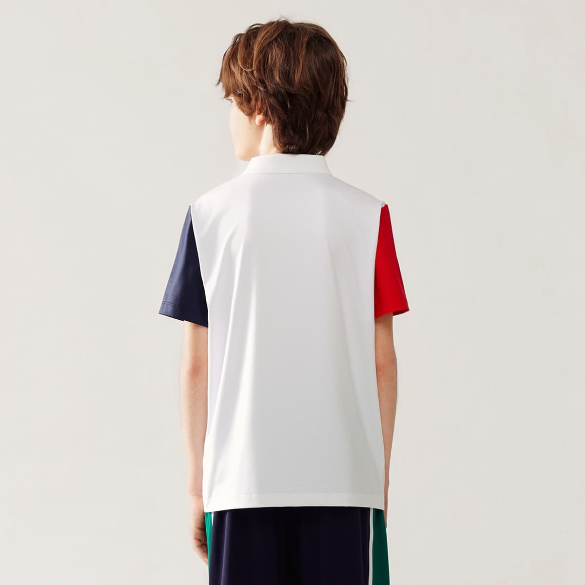 Футболка FILA KIDS Выступление FPF Короткий Sleeved Поло RD Королевский синий Детский - изображение 4