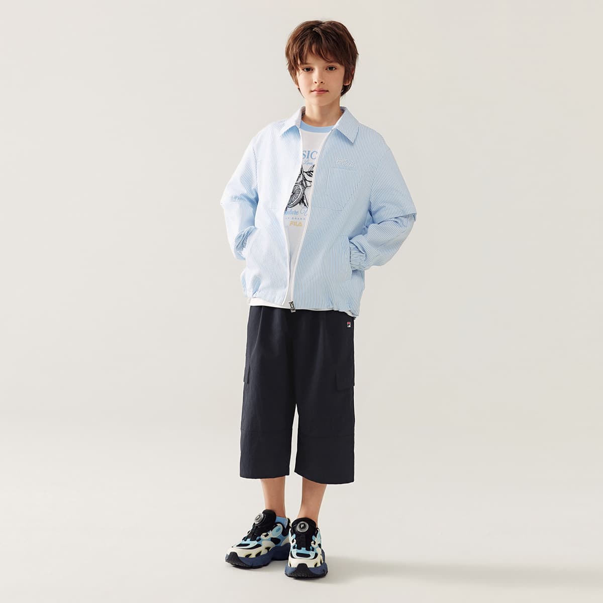 FILA KIDS Легенда Синий Kids Шорты - изображение 3