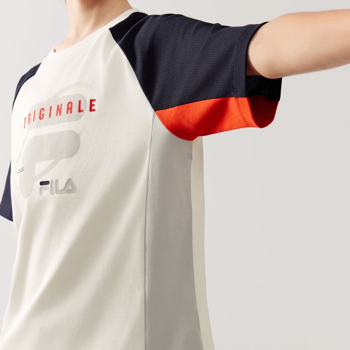 Футболка FILA KIDS T-рубашка Cloud White Детская - изображение 5