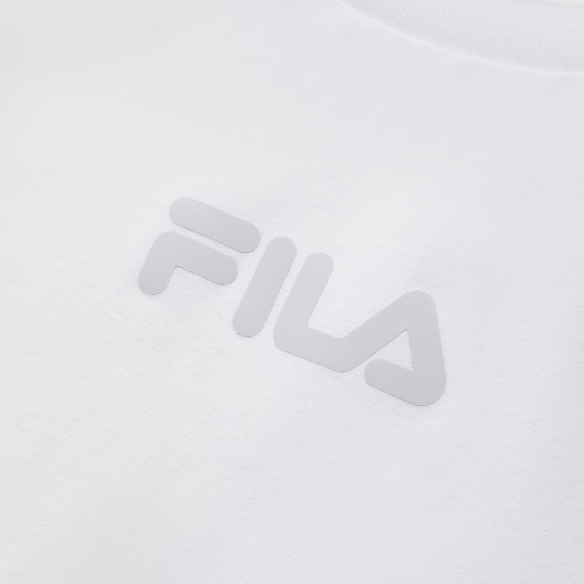 Футболка FILA KIDS Футболка FPF с коротким рукавом стандартного белого цвета для детей - изображение 5