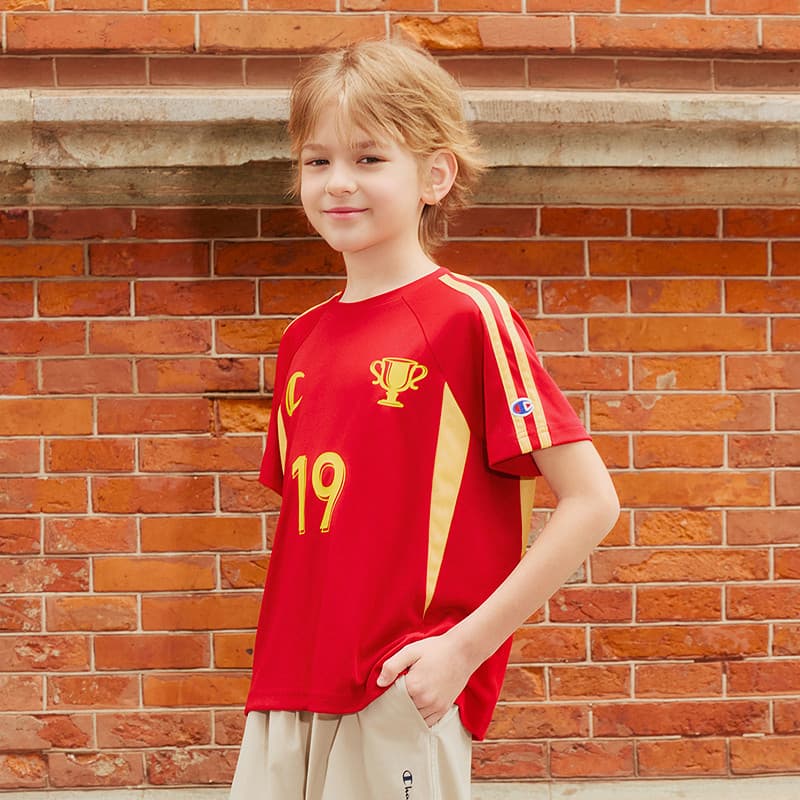 Футболка Champion Kids T-рубашка SS26 для детей - изображение 3