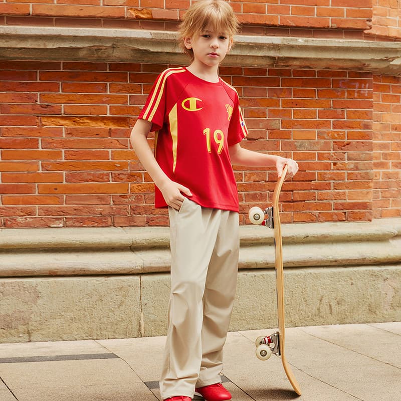 Футболка Champion Kids T-рубашка SS26 для детей - изображение 5
