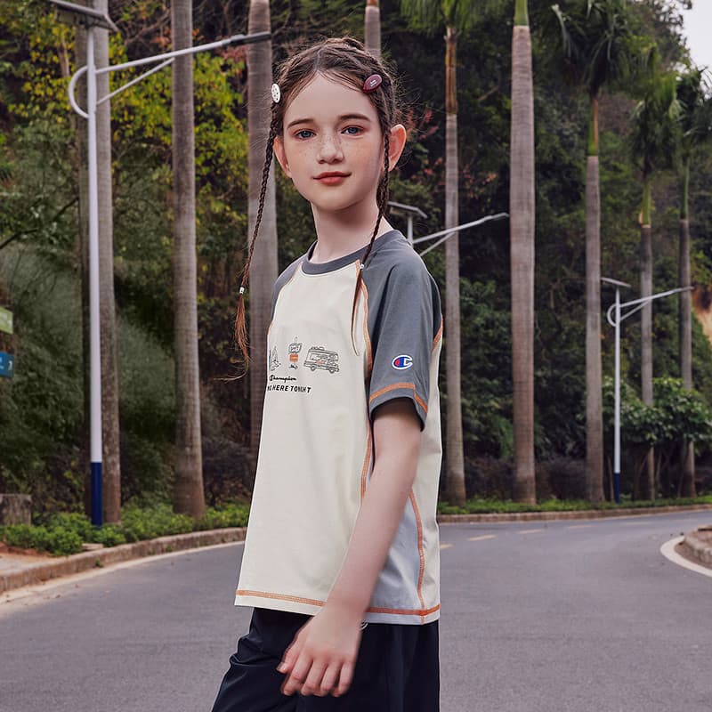 Футболка Champion Kids T-рубашки - изображение 3