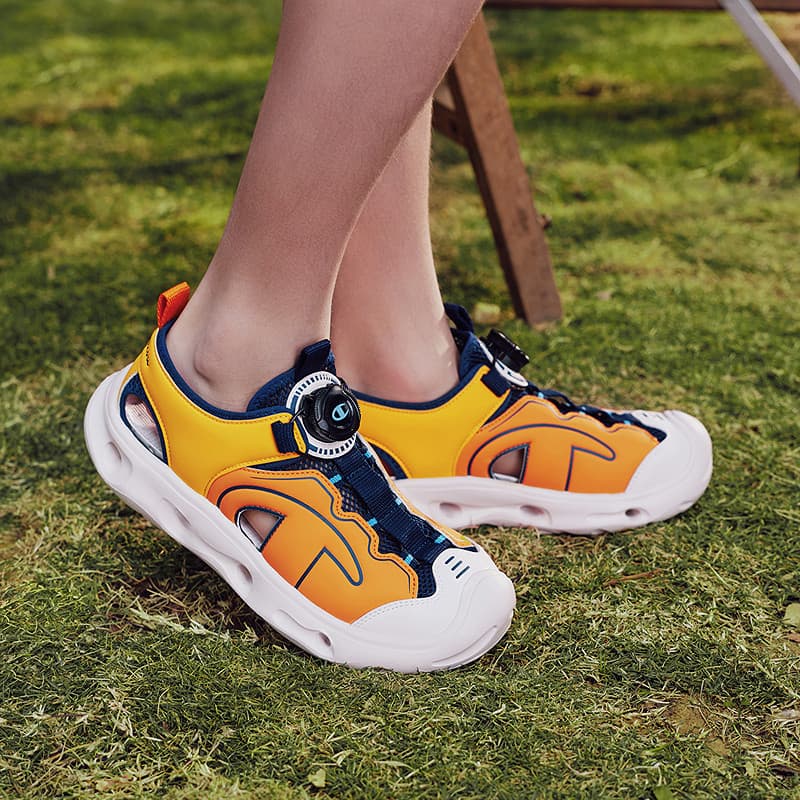 Сандалии Champion Kids Низкие Сандалии Ярко-Оранжевые Детские - изображение 7