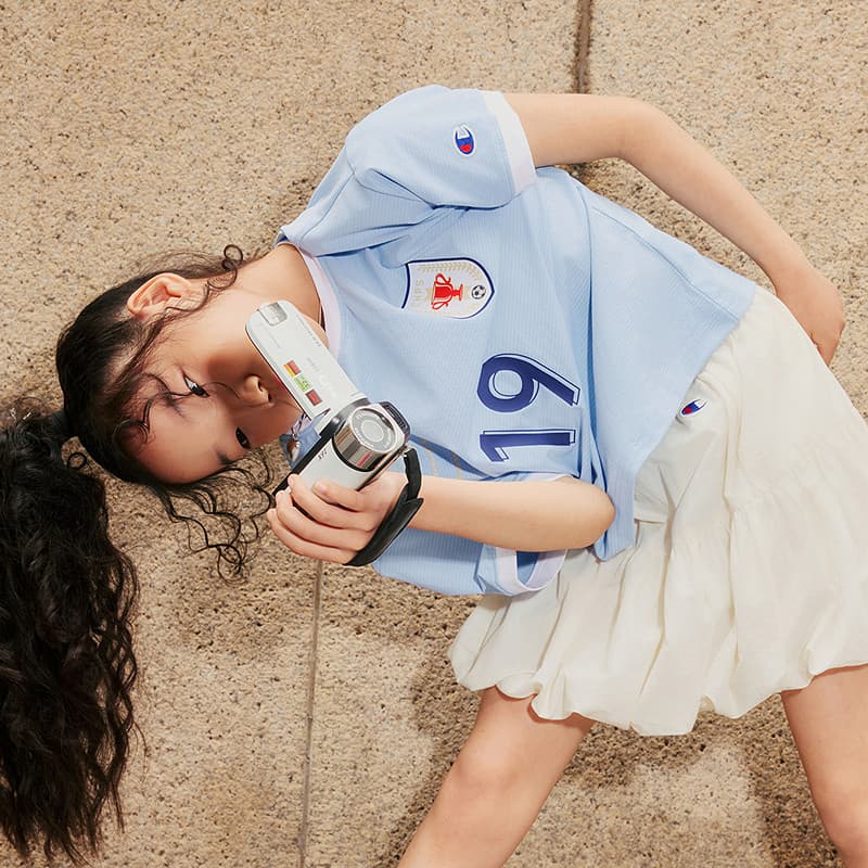 Футболка Champion Kids T-рубашка SS26 для детей - изображение 6