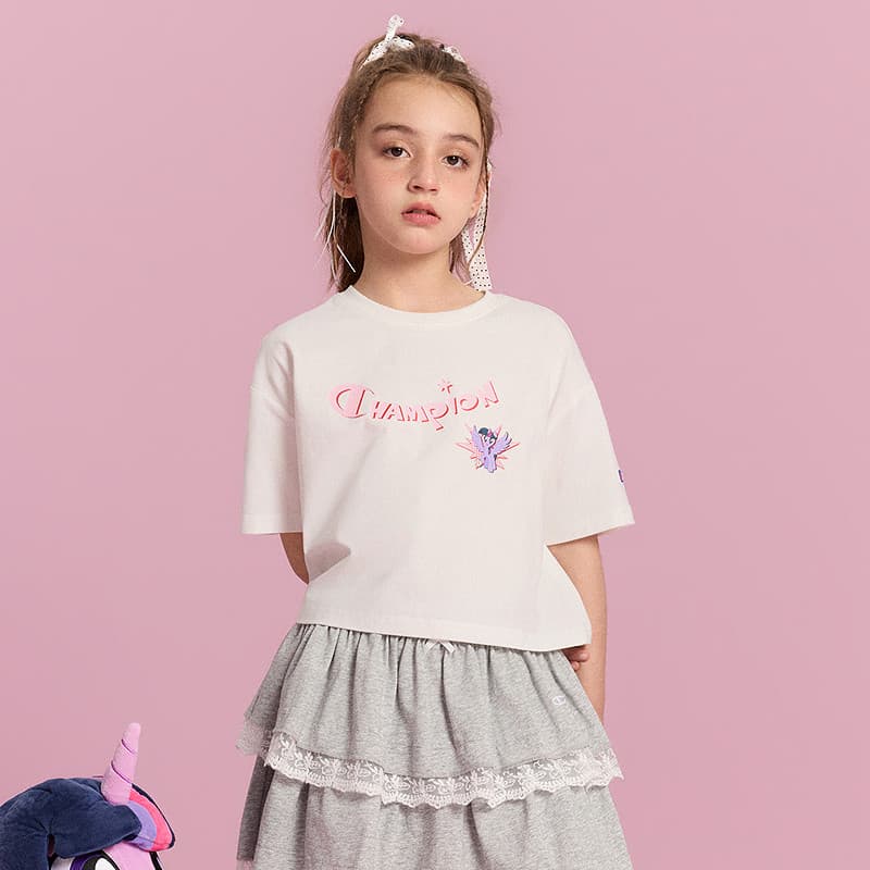Футболка Champion Kids x LITTLE POLLY T-рубашка для детей - изображение 3