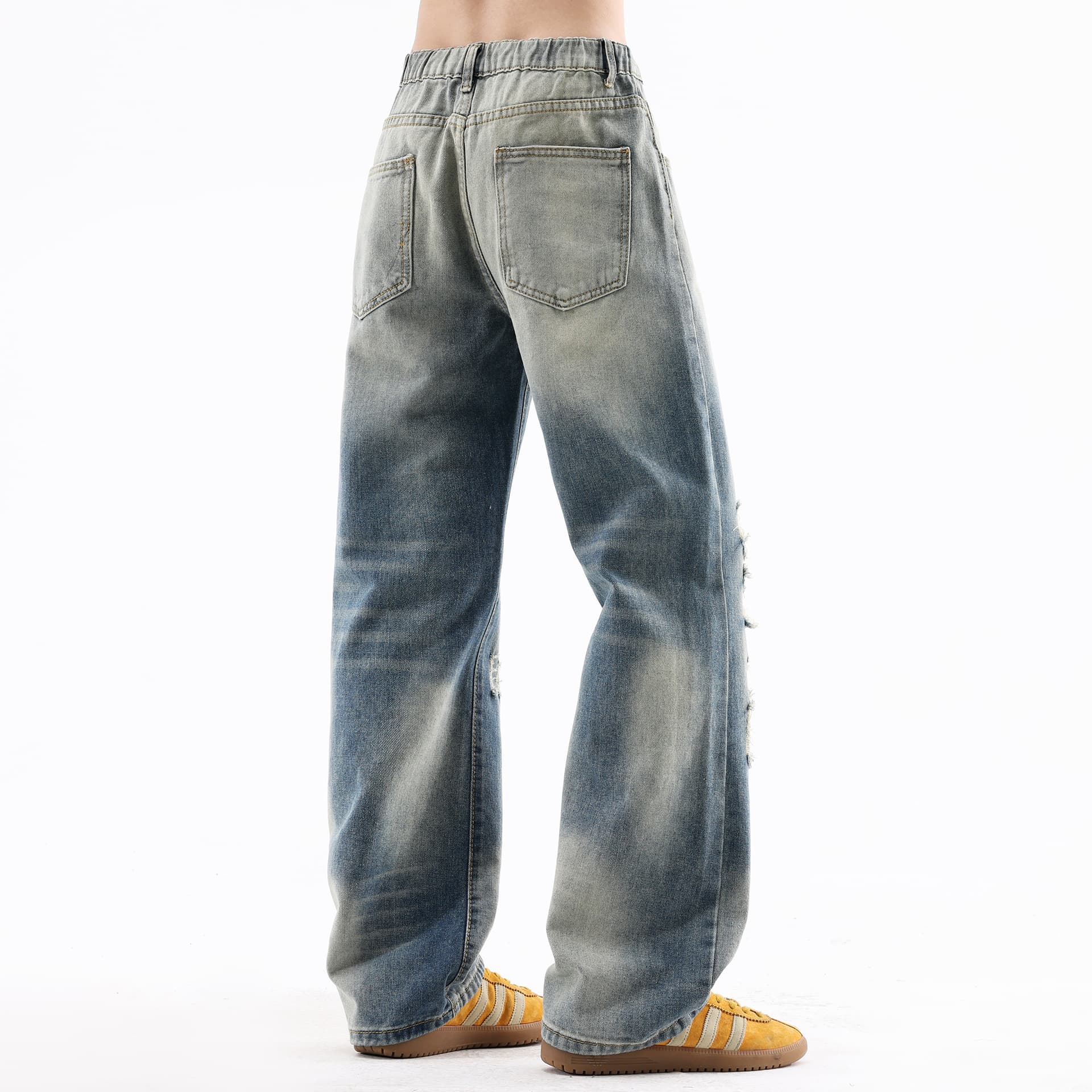 Джинсы ROBINHOOD Blue Women's Jeans ROBINHOOD Синий Женские Джинсы - изображение 5