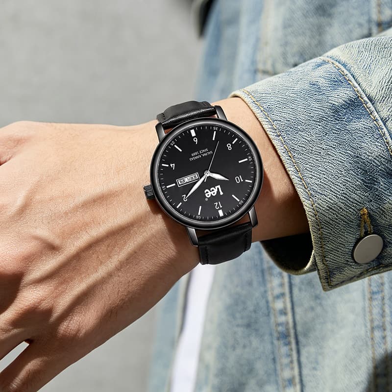 Механические часы Lee Кварцевый механизм Унисекс Часы 48mm*46mm*14mm Белый - изображение 2
