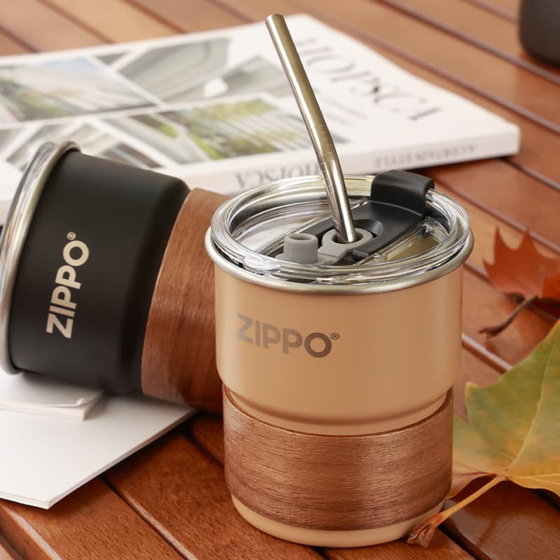 ZIPPO Термокружки и термосы 300 мл Черный Коричневый Белый - изображение 3