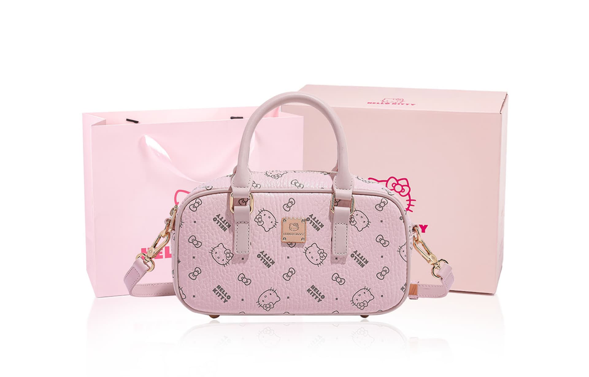Сумка Sanrio Hello Kitty PU (полиуретан) Сумка через плечо Сумка Обычная (стандартная) Женская - изображение 6