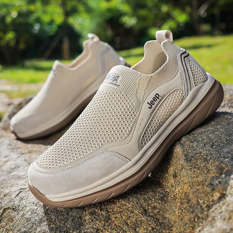 Кроссовки Jeep Сетчатая ткань Низкий верх Повседневная обувь Мужская - изображение 2