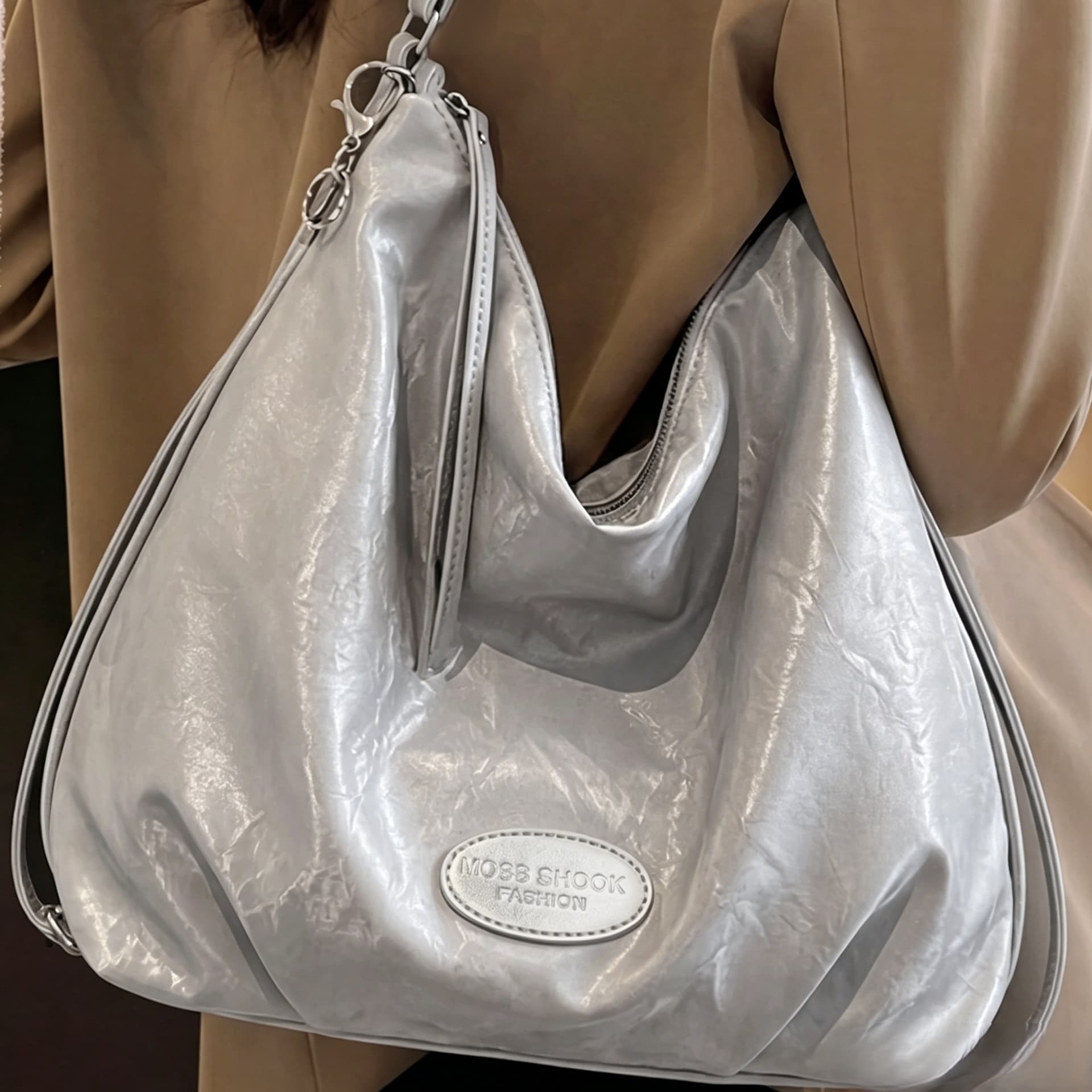 Рюкзак Tonlion Рюкзаки Silver Women's - изображение 4